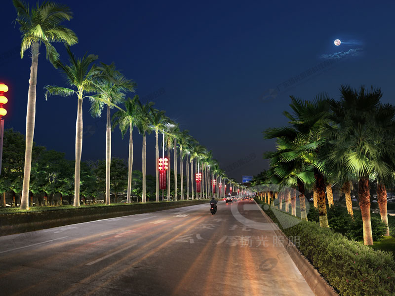 道(dào)路夜景亮化設計 道(dào)路夜景亮化設計