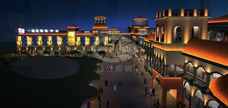 商業街夜景照明設計 商(shāng)業街夜景照明(míng)設計(jì)