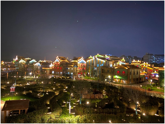 文旅夜（yè）景燈光的魅力