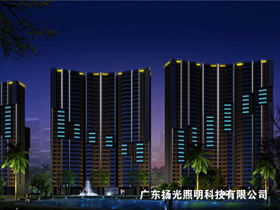 中惠（huì）地產：廣州中惠璧瓏灣夜景（jǐng）照明
