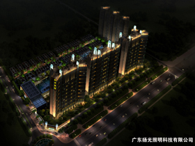 景天地產：東莞景天花園城戶外亮化工（gōng）程