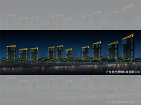 保利海陵島十裏銀灘夜景照明設計