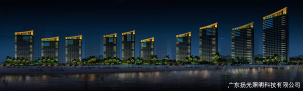 保利海陵島十裏銀灘夜景照明設計（jì）