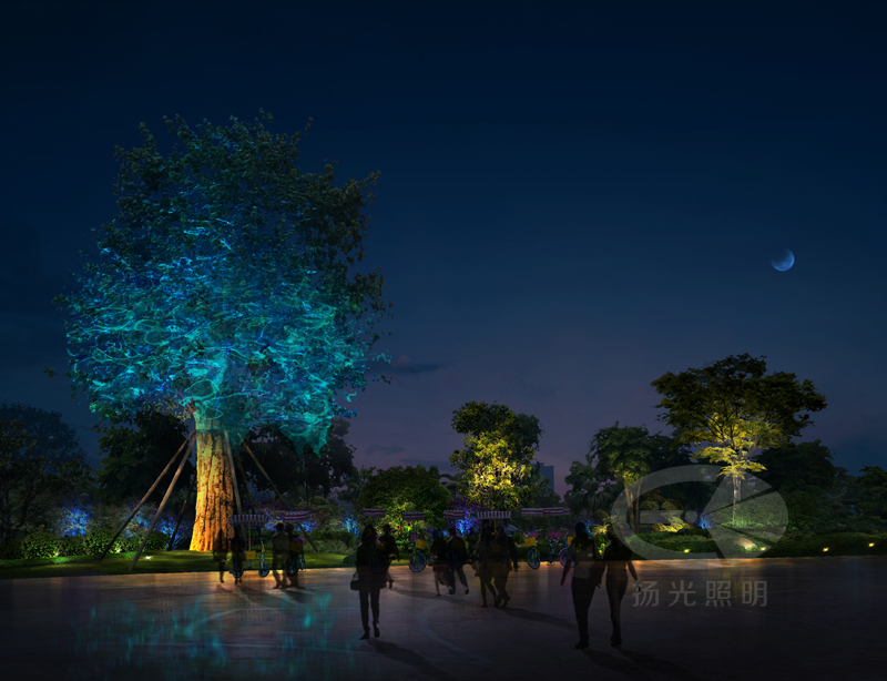 園林夜景照明設計 園林夜(yè)景照明設計
