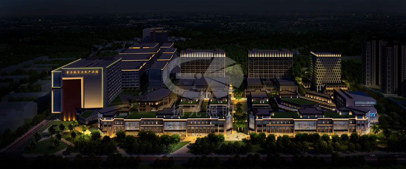 產業園景觀照(zhào)明設計 產業園景觀照明設計