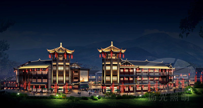 旅遊(yóu)景區景(jǐng)觀照明 旅遊景區景觀照明