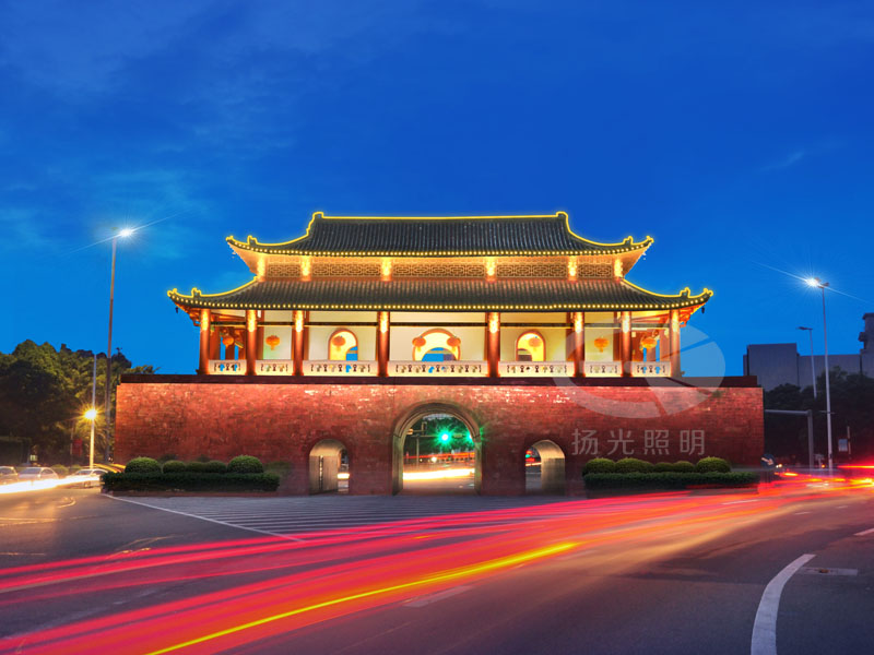 古建築景觀照明（míng）設計（jì）效果圖