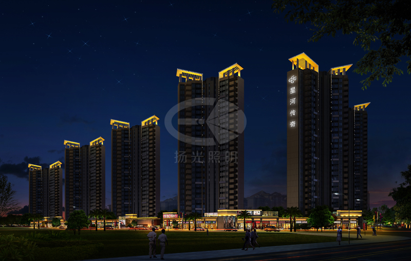 住宅樓體亮化設計效果圖二（èr）