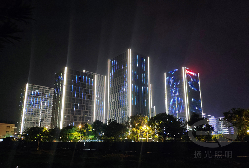 中國鐵建南（nán）方（fāng）總部商業綜合體燈光工程實（shí）景圖