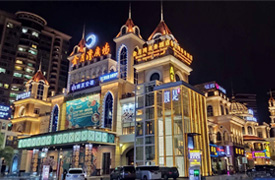 金月灣（wān）廣場景觀照明