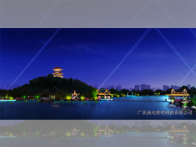 靈川（chuān）河岸夜景照明設（shè）計