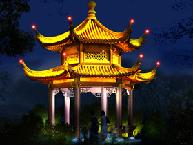 南寧（níng）古建（jiàn）築照明工程