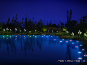 南通陳氏（shì）花園夜景設計