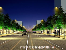 東莞（wǎn）新（xīn）興路道路照明工程