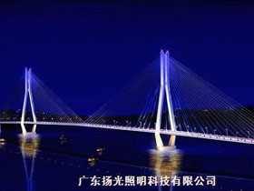 海口世紀大橋燈光工（gōng）程