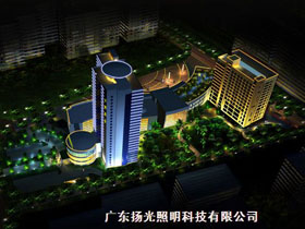 東莞大朗商會大廈樓體（tǐ）亮化