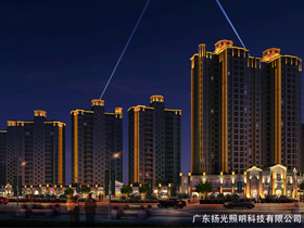 東（dōng）莞綠（lǜ）茵溫莎堡夜景照（zhào）明設計
