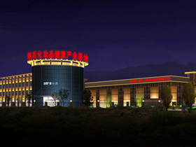 清遠（yuǎn）韓後（hòu）化妝品產業基地夜景照明工程