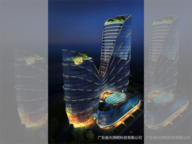 珠海橫琴華策（cè）國際大廈照明設計