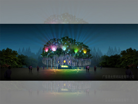 寧夏固原哇（wa）呀哈樂園夜（yè）景燈（dēng）光（guāng）設計（jì）