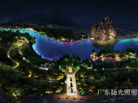 廣（guǎng）西桂林中央公園景觀亮化設計