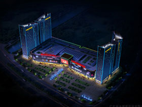 順德北滘慧聰家電（diàn）城夜景照（zhào）明