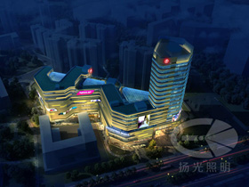 珠海•融德商業廣場景觀藝術照明（míng）設計