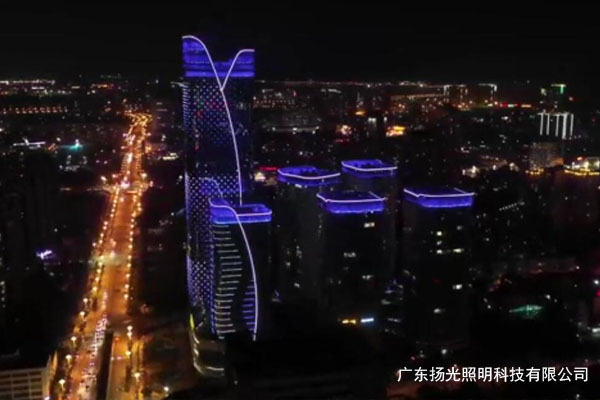 雲（yún）南海源財富廣場夜景照明工程