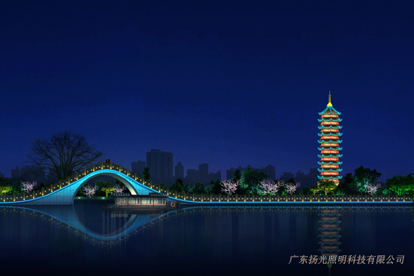 廣西河岸（àn）橋梁照（zhào）明（míng）工程