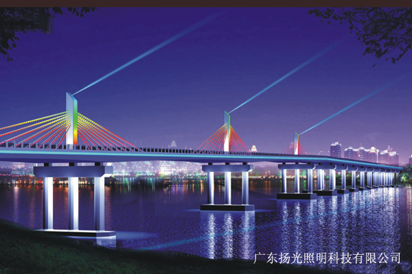 珠海大橋夜（yè）景照明設計