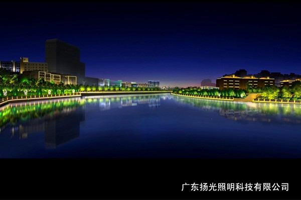 湖北鹹寧（níng）淦河燈光設計
