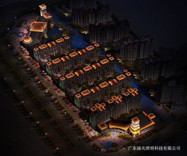 陽（yáng）江利（lì）騰地產：陽（yáng）光馬德裏亮化工程