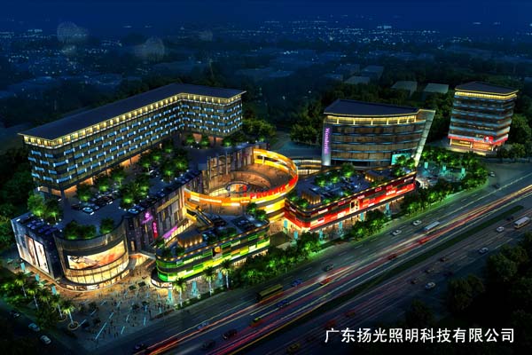 佛山寶盈國際廣場（chǎng）景觀（guān）照明工程（chéng）