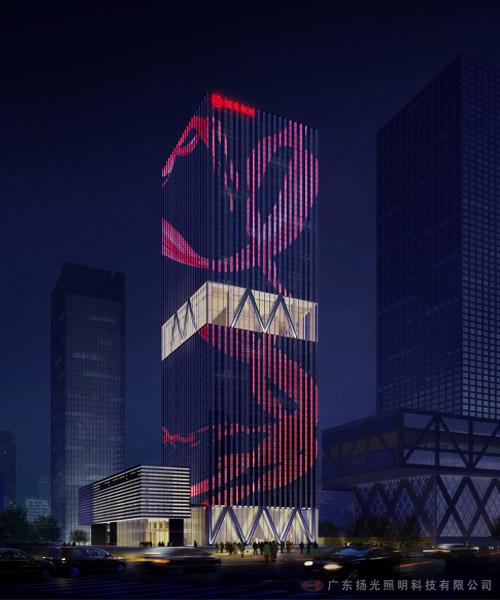 深圳招商（shāng）銀行外立（lì）麵照明