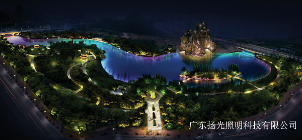 廣西桂林中央公園景觀亮化設（shè）計