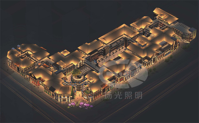 雲南（nán）昆明風情商業街照明設計